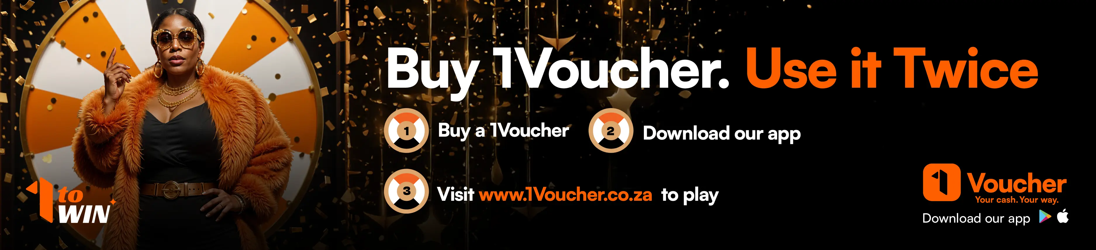 1Voucher banner